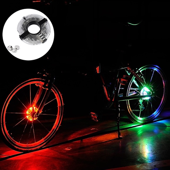 LED-Fahrradlicht LED-Licht Fahrrad Radfahren wasserdicht mehrere Modi ag13 60 lm Knopfzelle weiß rot blau Camping / Wandern / Höhlenforschung Radfahren / Fahrrad Lightinthebox