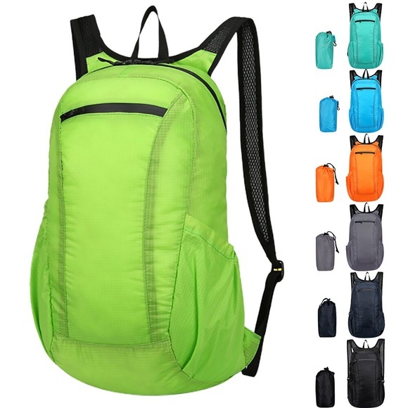 10-20 L Wanderrucksack Leichter packbarer Rucksack Windundurchlässig Regendicht Atmungsaktiv Rasche Trocknung Leicht Außen Yoga Jagd Angeln Wandern Nylon Meerblau Schwarz Hellgrün Lightinthebox