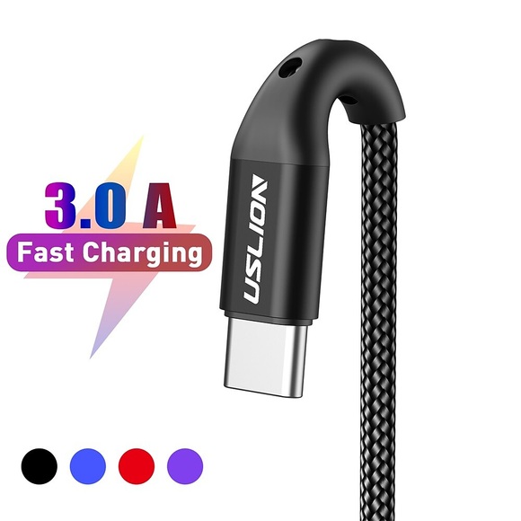 3a usb typ c kabel schnellladekabel für samsung galaxy s22 s21 plus xiaomi mi11 huawei handy usb c ladekabel Lightinthebox