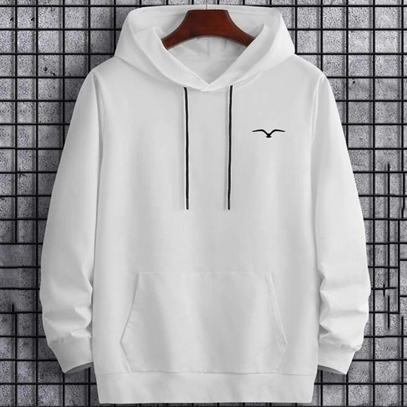 Herren Hoodie Sweatshirt Kapuze Leichtes Khaki. Schwarz Rote Grau Weiß Mit Kapuze Bedruckt mit Schnürung Tasche Festtage Ausgehen Strassenmode Cool Casual Winter Frühling Herbst Bekleidung Lightinthebox