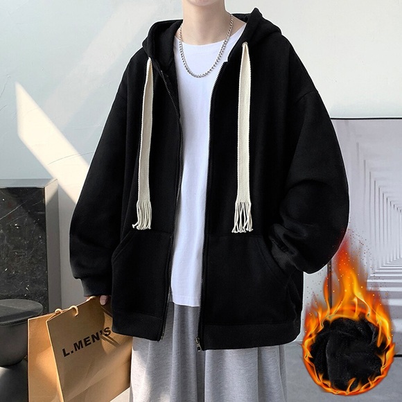 Herren Hoodie Sweatshirt Kapuze Zip Hoodie Kapuzenjacke Schwarz Purpur Khaki Grau Mit Kapuze Glatt Zip Tasche Party Sport Natur Täglich Strassenmode Cool Casual Herbst Winter Bekleidung Lightinthebox