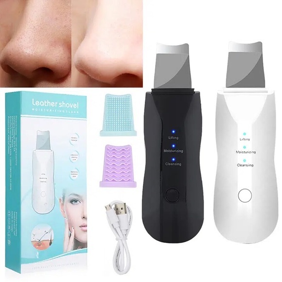 Ultraschall-Hautwäscher, Gesichtsreiniger, Ionen, Akne, Mitesser-Entferner, Peeling-Schaufelreiniger, Gesichtsmassagegerät, Gesichtslifting-Maschine Lightinthebox