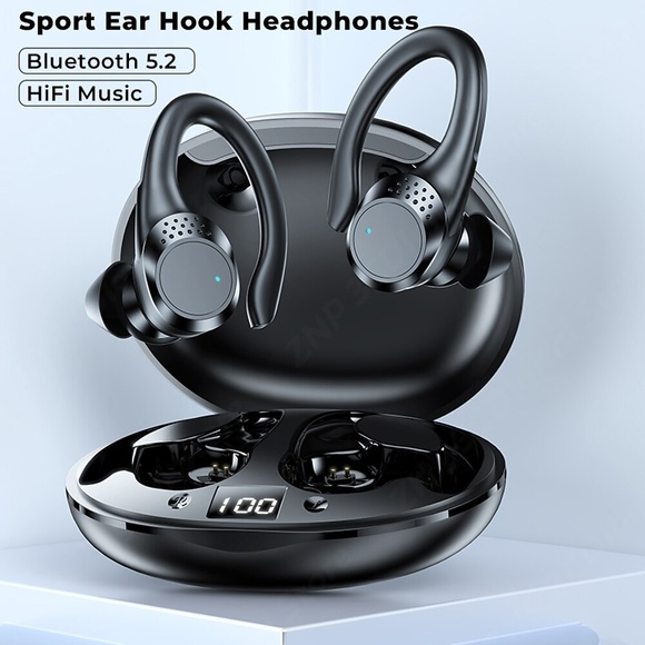 NIA AX9 Drahtlose Ohrhörer TWS-Kopfhörer Ohrbügel Bluetooth 5.2 Stereo Mit Mikrofon Mit Lautstärkeregelung für Apple Samsung Huawei Xiaomi MI Fitnesstraining Laufen Für den täglichen Einsatz Lightinthebox