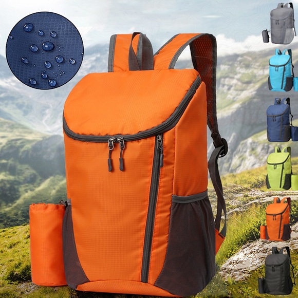 30-40 L Wanderrucksack Leichter packbarer Rucksack Windundurchlässig Regendicht Atmungsaktiv Rasche Trocknung Leicht Außen Yoga Jagd Angeln Wandern Nylon Meerblau Schwarz Hellgrün Lightinthebox