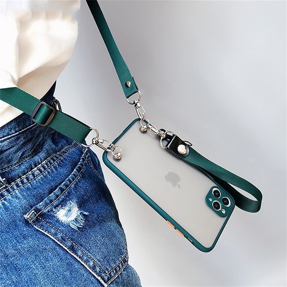 Handyhülle Crossbody Halskette Lanyard matt transparent Silikon Soft Case für iPhone 14 13 12 11 Pro Max XS XR X 8 7 plus Hülle Lightinthebox