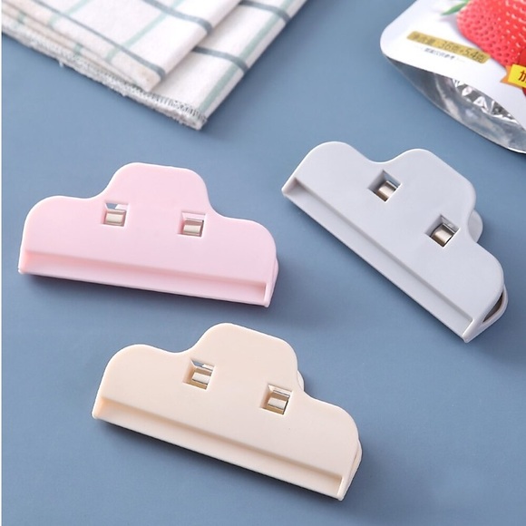 Paket Beutel Clip Baby Trockenmilch versiegelt Clips tragbar Kunststoff praktische Lebensmittel Verschlussklemme starker Clip Lightinthebox