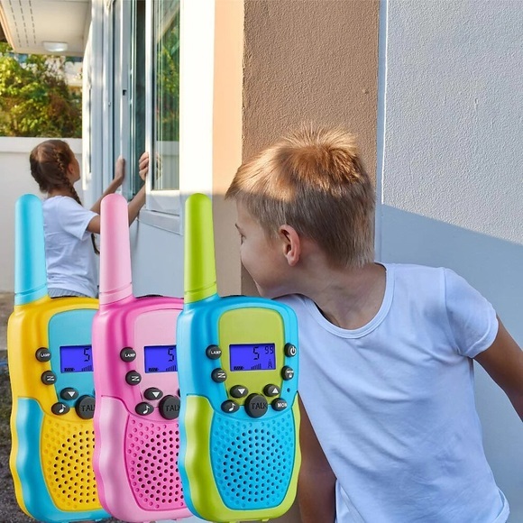 rt388 walkie talkie kinder 2 stück kinderfunkempfänger walkie-talkie kindergeburtstagsgeschenk kinderspielzeug für jungen gi Lightinthebox