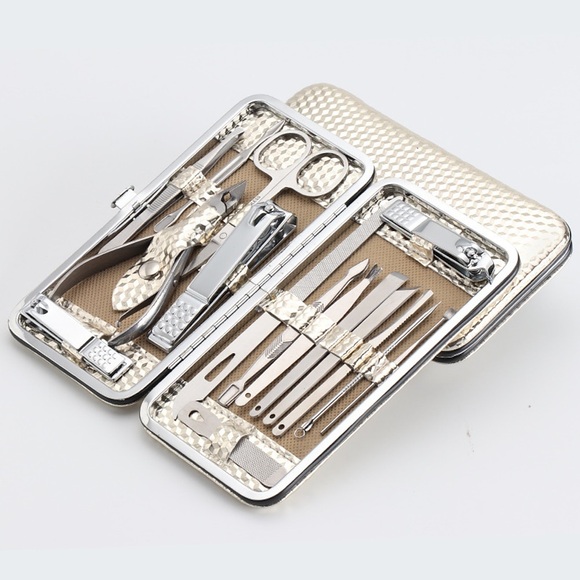 nagelknipser set 16 teilig nagelknipser edelstahl nagelknipser pediküre nagelknipser werkzeug set beauty kit Lightinthebox