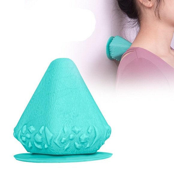 Yoga Silikon Faszienkugel Massage Schulter Nacken Fuß Saugnapf Massagegerät Fuß Feste Adsorption Nackenfolie Ball Lightinthebox