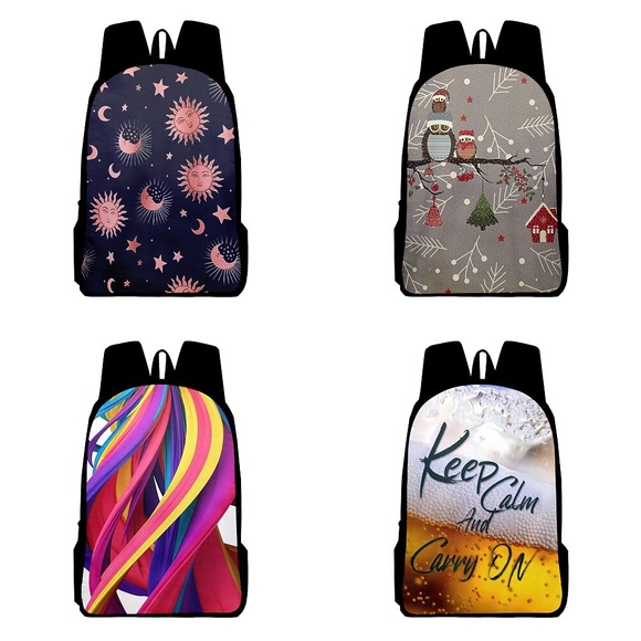 Schulrucksack Bookbag Mehrfarbig Bandhnu für Schüler niños Jungen Wasserdicht Hohe Kapazität Verstellbare Schultergurte Oxford Stoff Schulranzen Rucksack Schulranzen 15.811.85.1 Zoll Lightinthebox