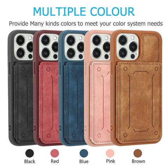 Handy Hülle Handyhüllen Für Apple Rückseite iPhone 14 Pro Max Plus 13 12 11 Mini X XR XS 8 7 Staubdicht mit Handyband Stoßresistent Einfarbig TPU PU-Leder Lightinthebox