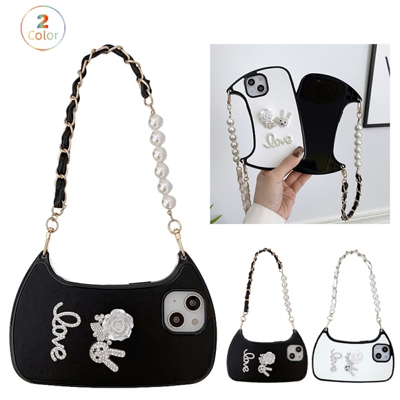 Handy Hülle Handyhüllen Für Apple Rückseite iPhone 14 13 12 11 Plus Pro Max Tragbar Strass Ganzkörperschutz Karikatur Kristalldiamant TPU PC Lightinthebox