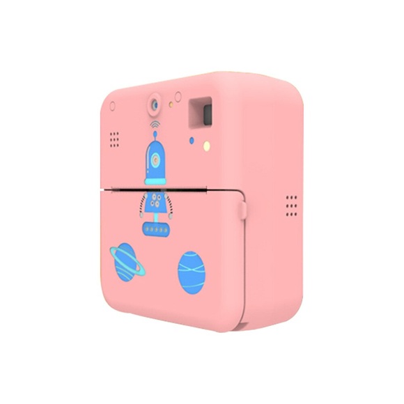 at-q37e bluetooth verbundene kinderkamera sofortdruck kinderetiketten bildschirmlose fotokamera spielzeug mit druckerpapier Lightinthebox