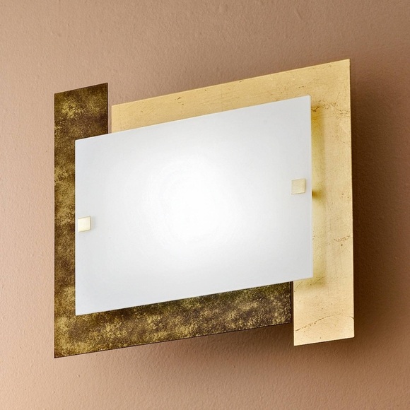 Deckenleuchte Arlestra, gold