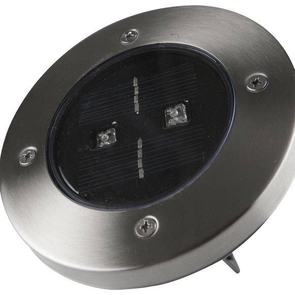 Torino - runder Solar-LED-Bodeneinbaustrahler