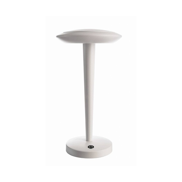 LED-Tischleuchte Bermuda, CCT/Touchdimmer, weiß