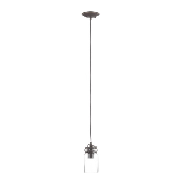 Glas-Hängelampe Brinley 1-flg.