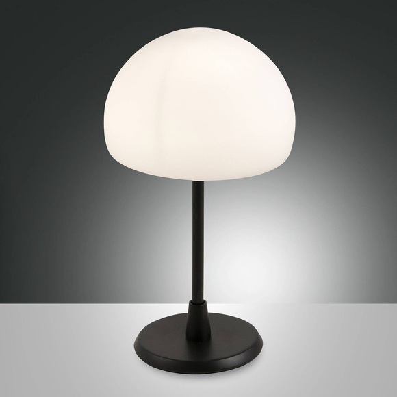 LED-Tischleuchte Gaia mit Touchdimmer, schwarz