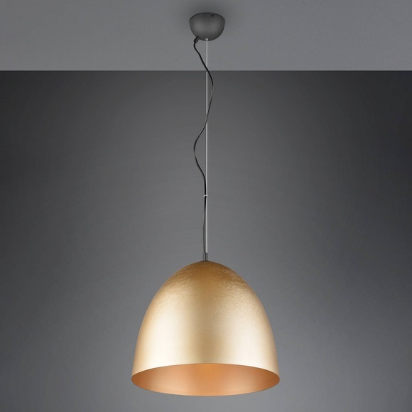 Hängeleuchte Tilda, einflammig, messing, Ø 40 cm