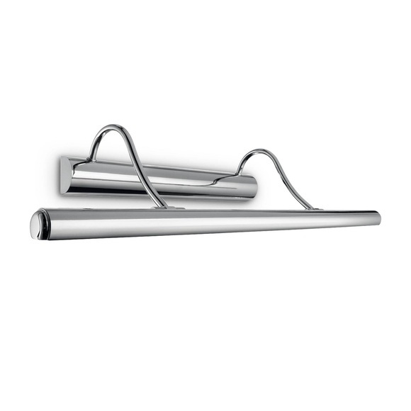 Wandleuchte Mirror-10, chrom, 60 cm