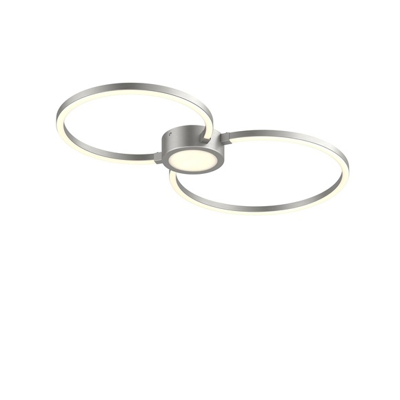 LED-Deckenleuchte Duetto, Kreise