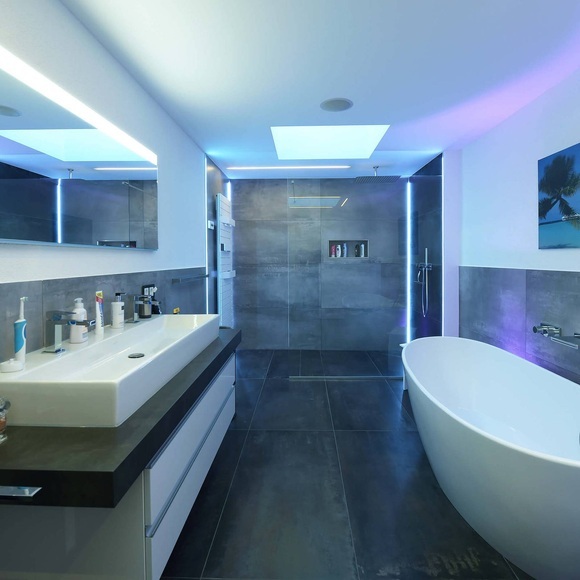 Flexibler LED-Strip 484 nm 60 W 500x1x0,3 cm