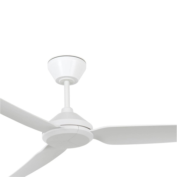 Deckenventilator Polis weiß DC leise Ø 137 cm Fernbedienung