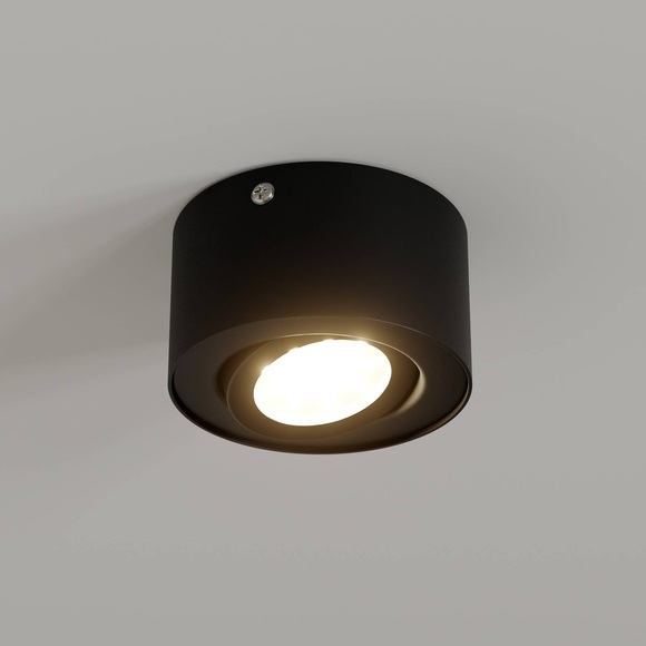 LED-Deckenstrahler Tube 7121-015 in Schwarz