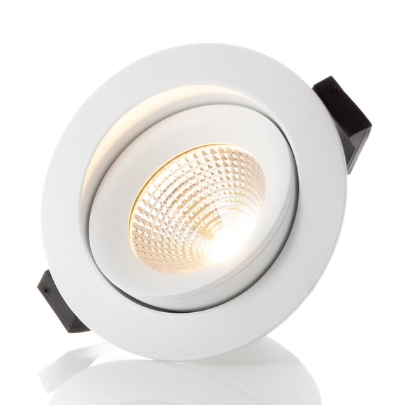 One 360° SLC LED-Einbauleuchte weiß 2.700K