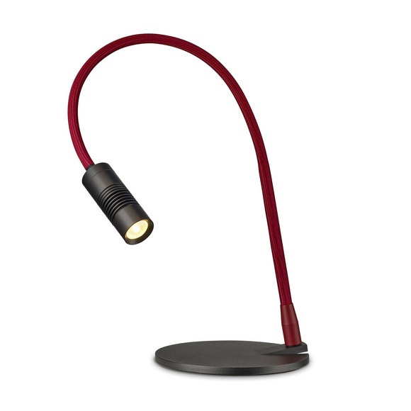 OLIGO A little bit colour Tischlampe schwarz/rot
