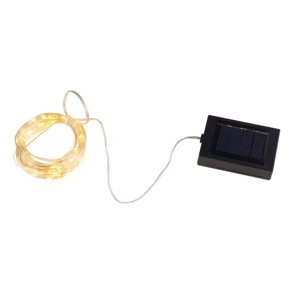 Solar-Lichterkette Ece transparent 13,5 Meter