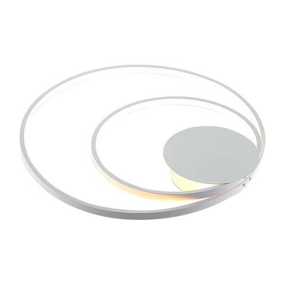 Lindby Nerwin LED-Deckenleuchte, rund, weiß