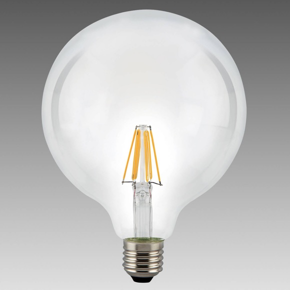 E27 7,5W 827 LED-Globelampe klar