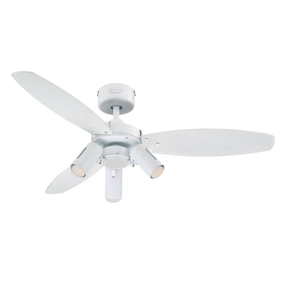Westinghouse Jet Plus Ventilator m. Licht 3-flg.
