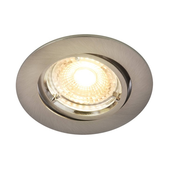 LED-Einbauspot Carina 2.700K dim tilt 3er nickel