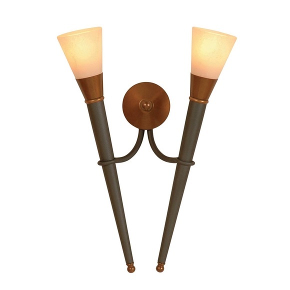 Menzel Stella - 2-flammige Wandfackel