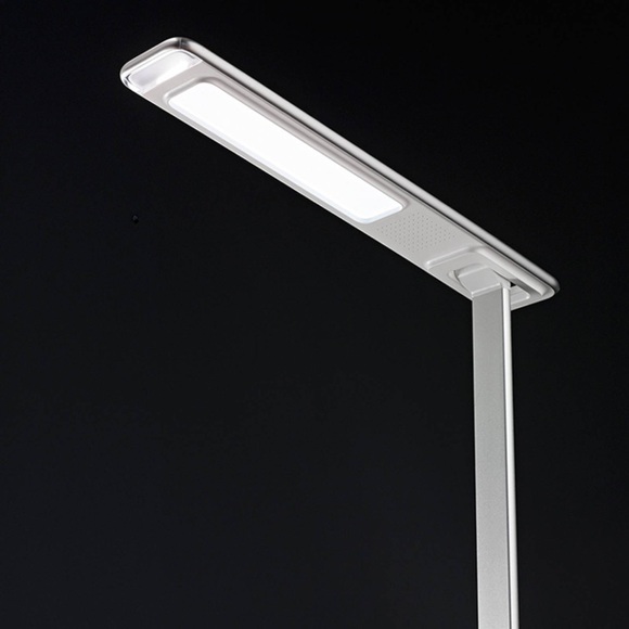 LED-Schreibtischlampe Ivo m. induktiver Ladefläche