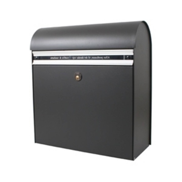 Robuster Briefkasten KS200, anthrazit