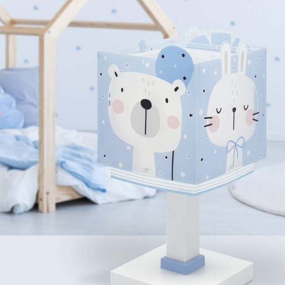 Dalber Tischlampe Baby jungle blue