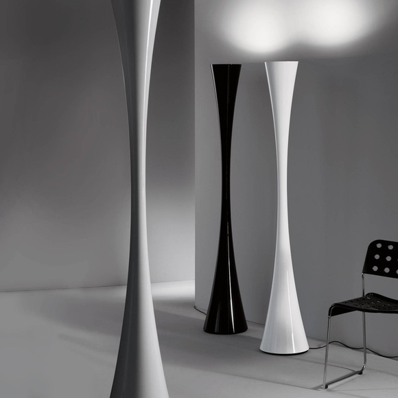 Martinelli Luce Bionica LED-Stehlampe 180 cm weiß