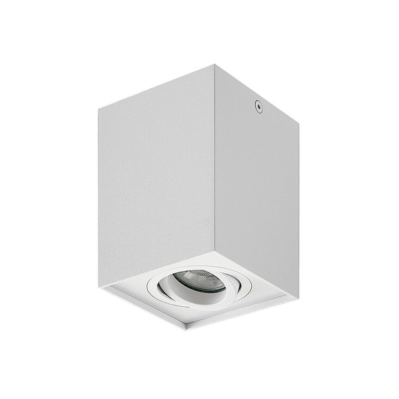 ELC Aleena Downlight, verstellbar, eckig, weiß