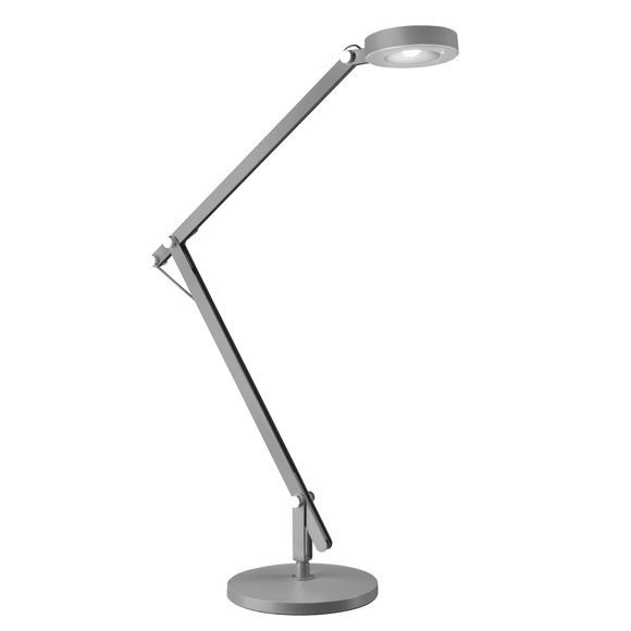LED-Schreibtischleuchte Stina aus Metall, grau