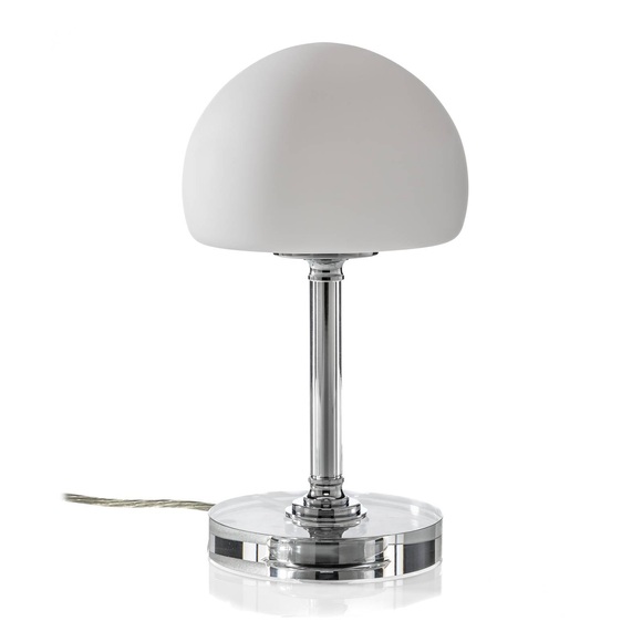 Ancilla - verchromte LED-Tischleuchte m. Dimmer