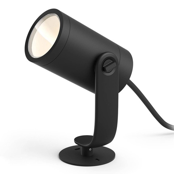 Philips HUE - Outdoorleuchte LILY - schwarz - Metall - 7cm/20cm