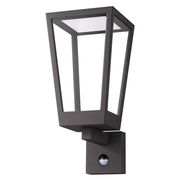 Chaja - Bewegungmelder-Wandlampe, Laternenform