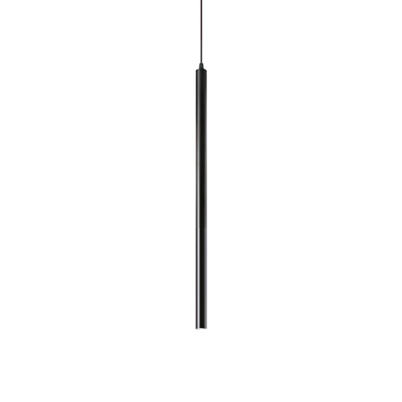 Ideal Lux Ultrathin LED-Hängelampe Ø 3cm schwarz