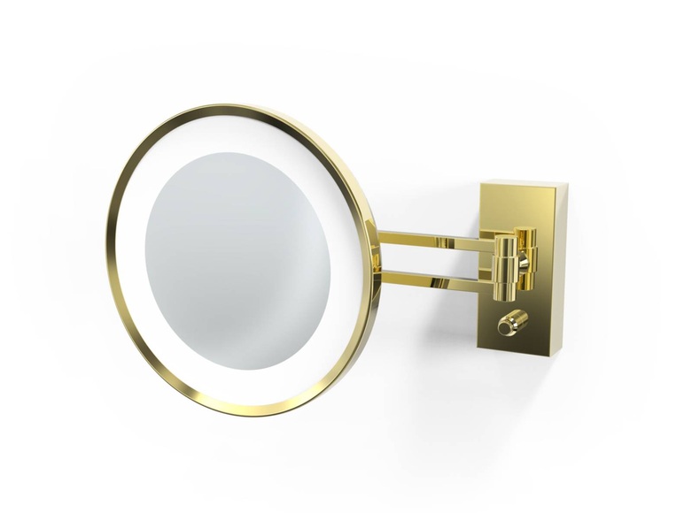 Decor Walther BS 36 LED-Kosmetikspiegel, gold