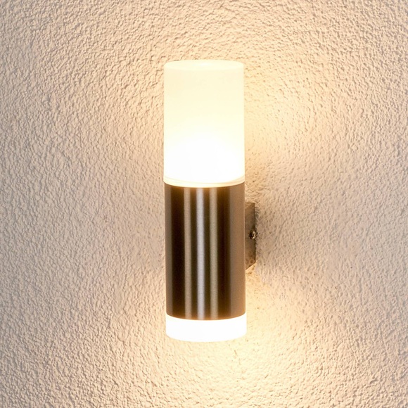 Gabriel - LED-Außenwandleuchte, Edelstahl