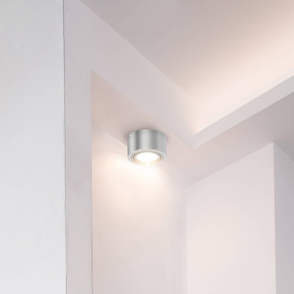 LED-Deckenspot Tube 7121-014 in Silber