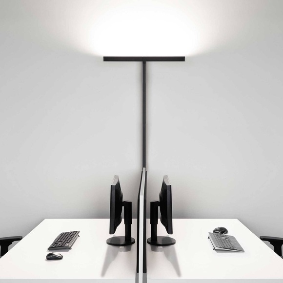 Molto Luce Concept Double F Stehlampe dimmbar weiß